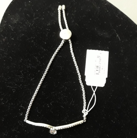 Michael Kors sterling silver slider bracelet - Picture 4 of 8